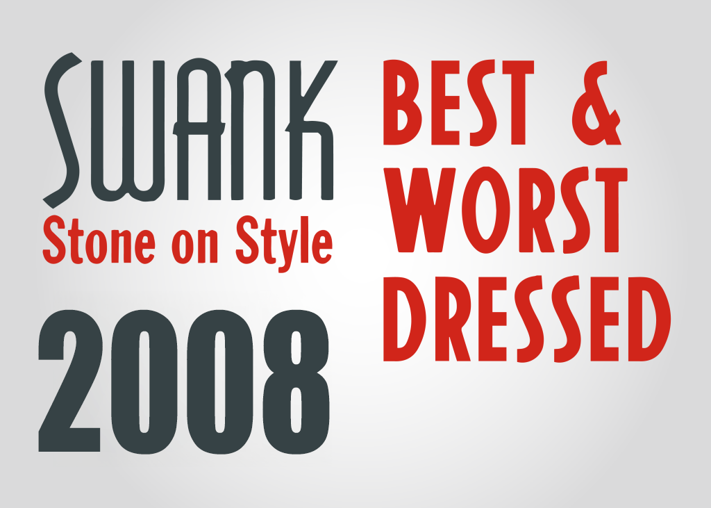 Roger Stone presenting the Best and Worst Dressed 2008 list in Stone on Style