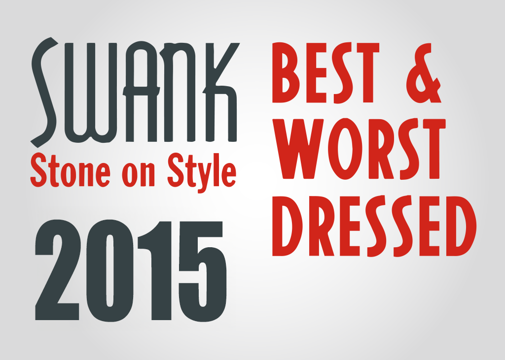 Roger Stone presenting the Best and Worst Dressed 2015 list in Stone on Style